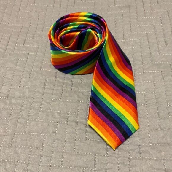 Rainbow Tie! Pride is all year long! - Picture 1 of 7